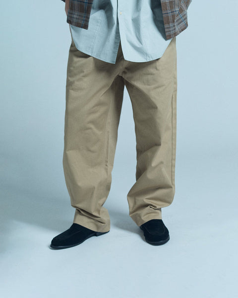 WORKWARE pants HEAVY TWILL WIDE CHINO #701