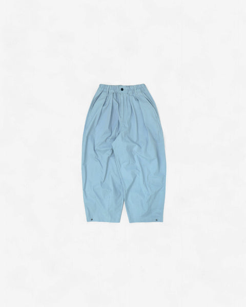 WORKWARE pants LIGHT BLUE / SMALL (W24" - W32") SOFT WASHED HBT UNISEX BALLOON PANTS #444