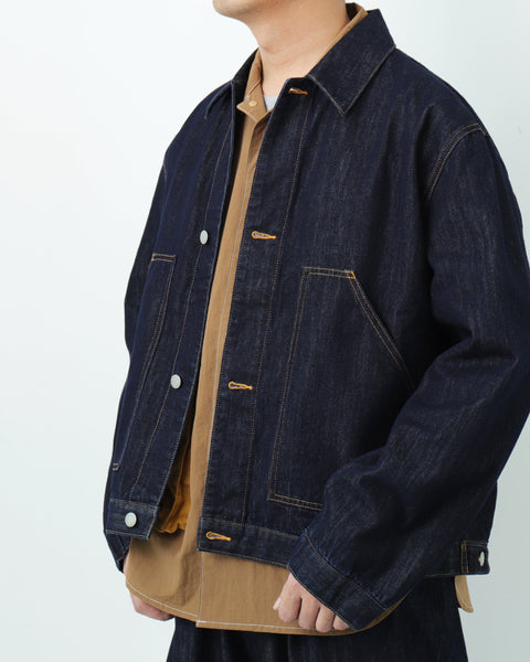 WORKWARE jackets TRAVELLER SOFT WASHED DENIM JACKET #683